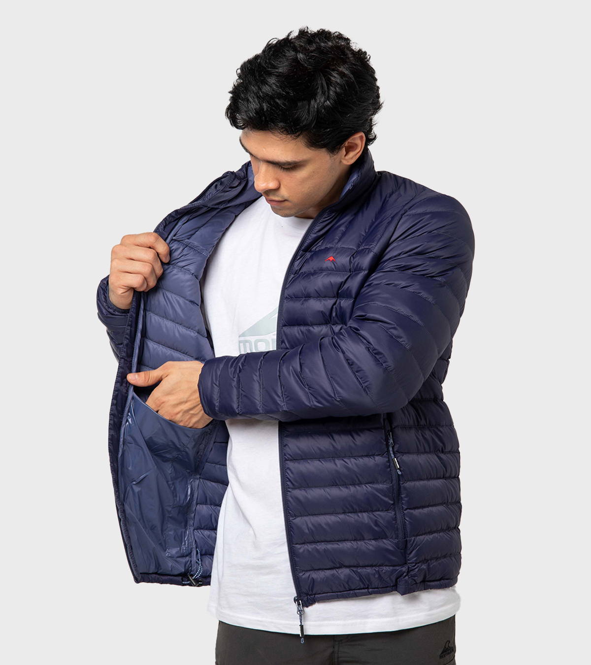 Campera de pluma de hombre Logan