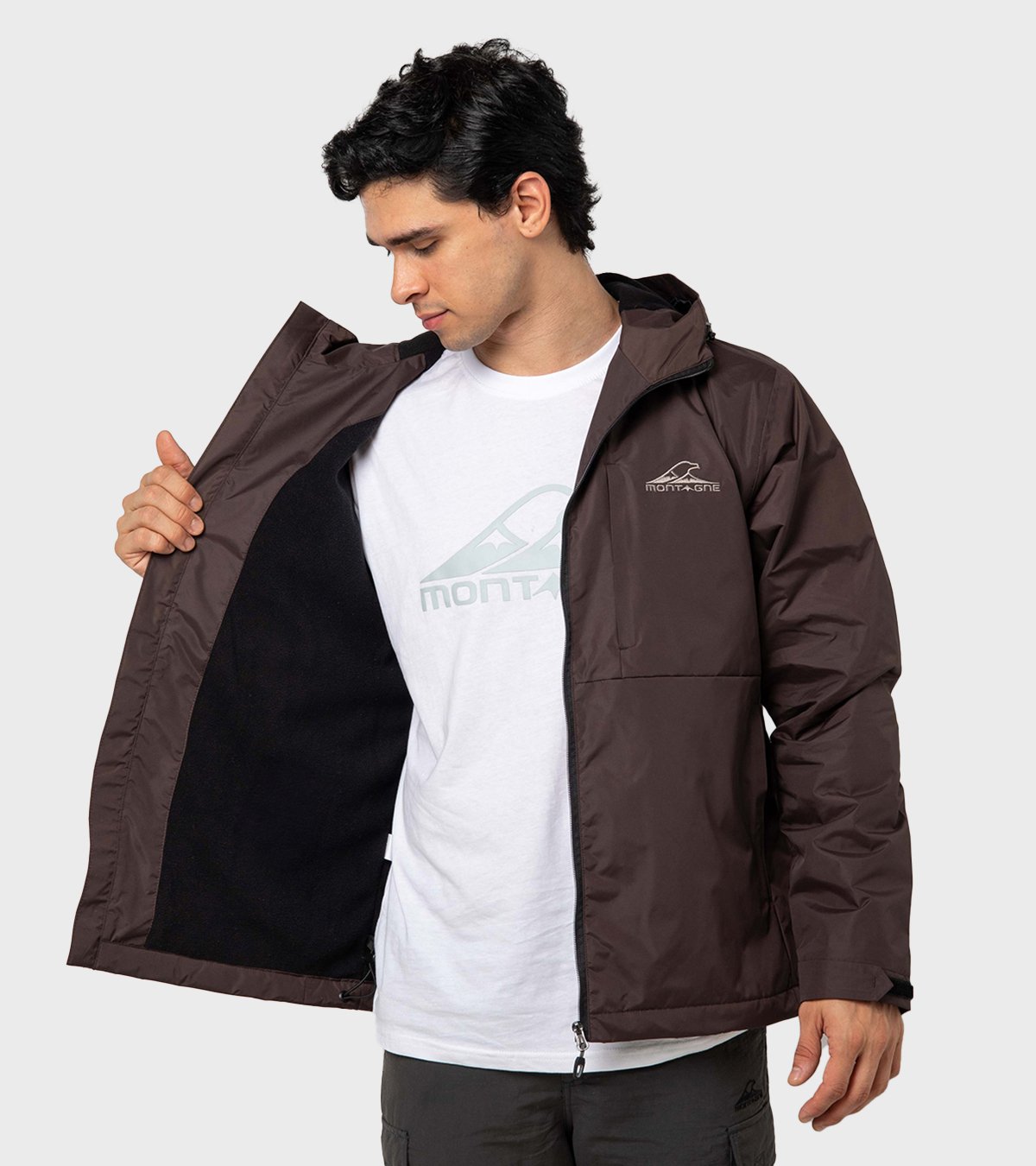 Campera de hombre Viggo con Polar