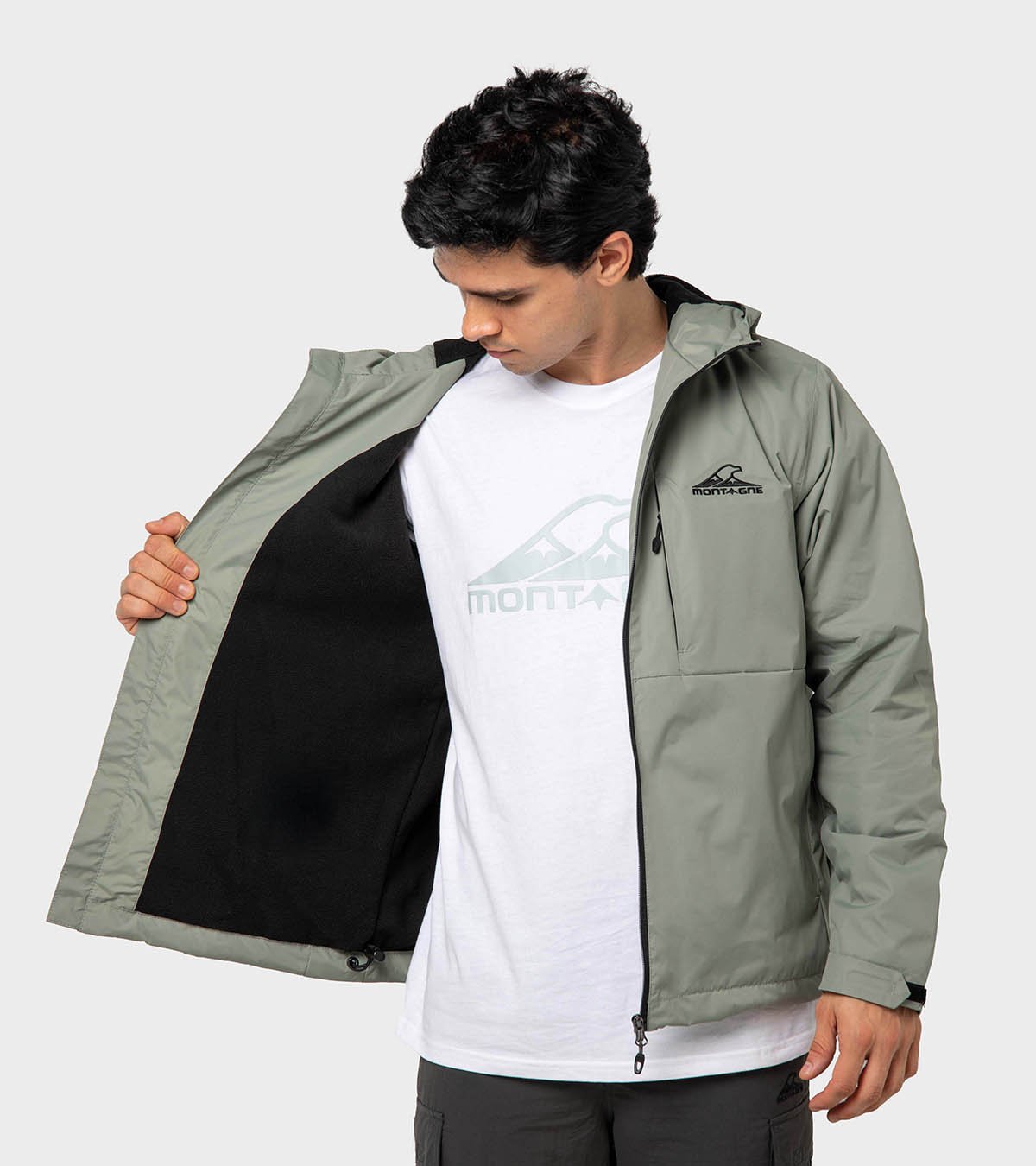 Campera de hombre Viggo con Polar