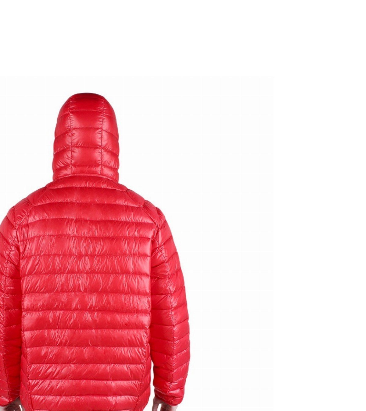 Campera de hombre de pluma Trooper con capucha