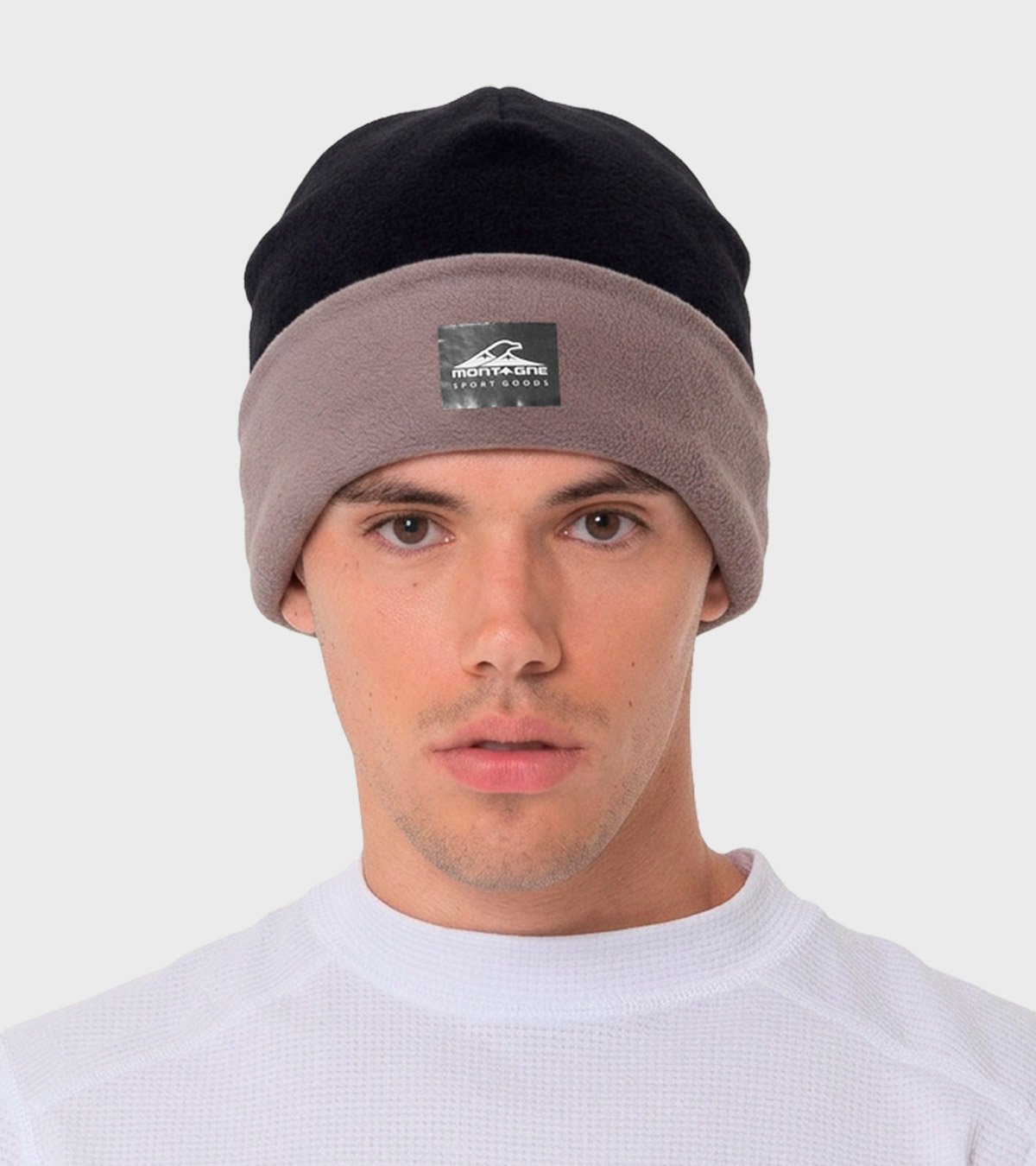 Gorro fleece reversible polar