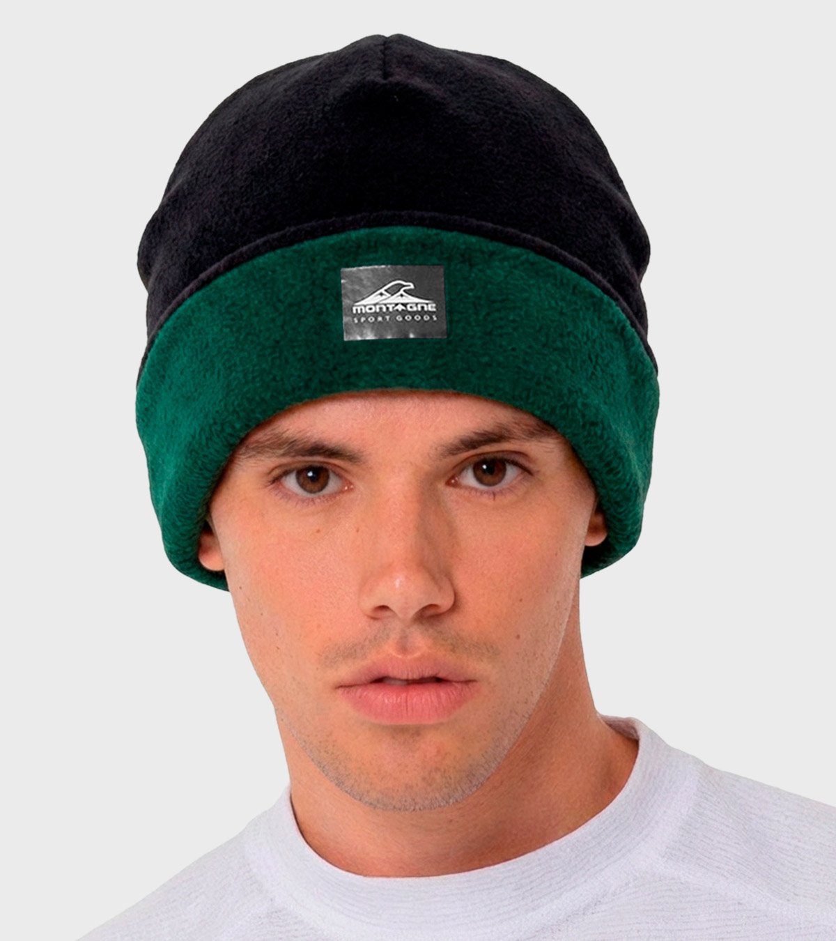 Gorro fleece reversible polar