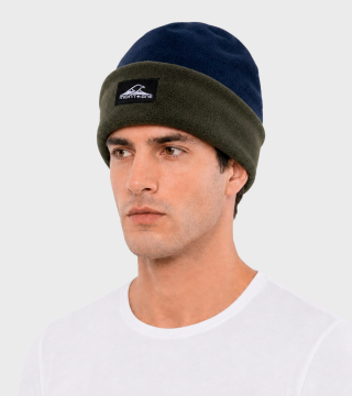 Gorro fleece reversible polar