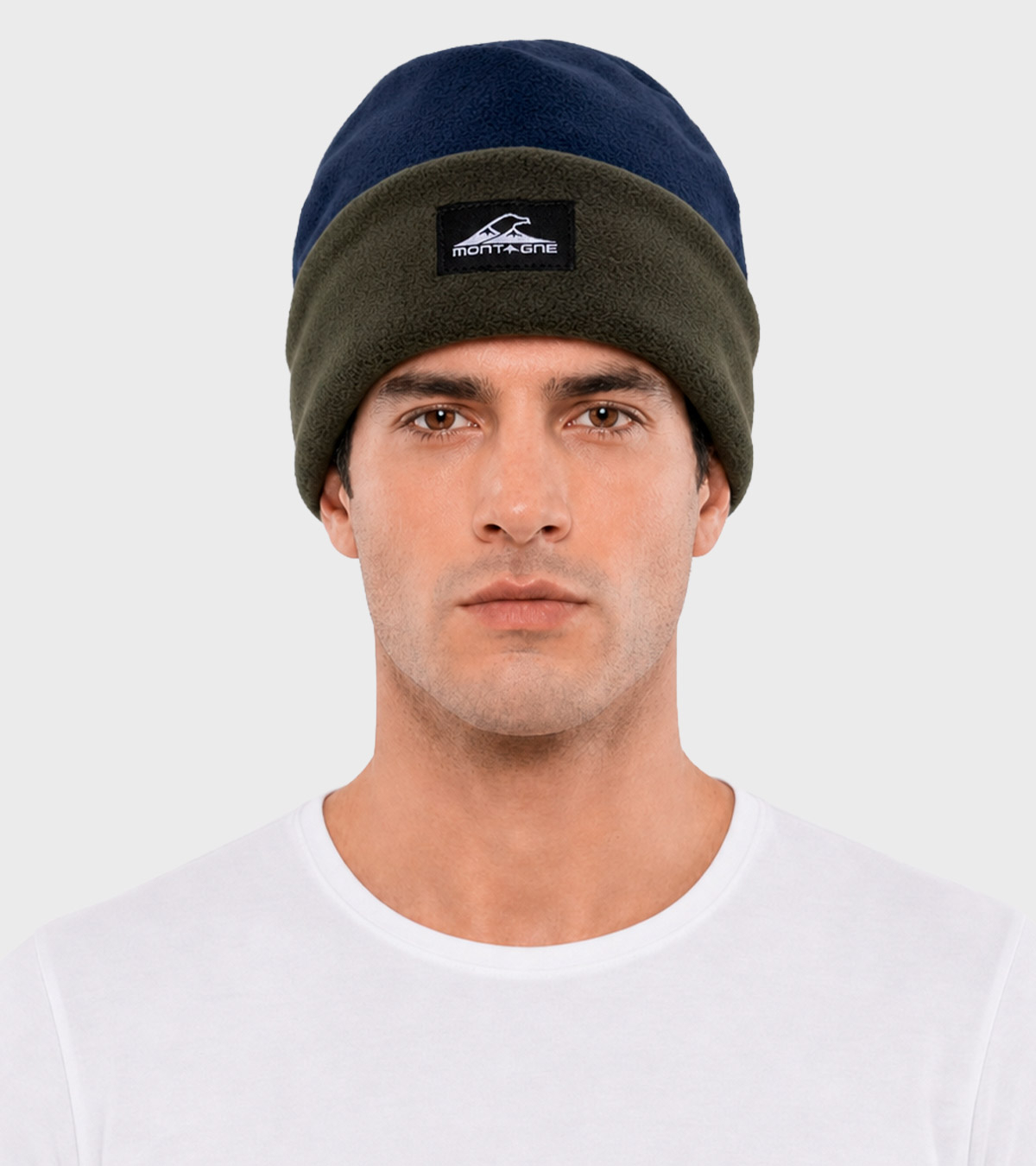 Gorro fleece reversible polar