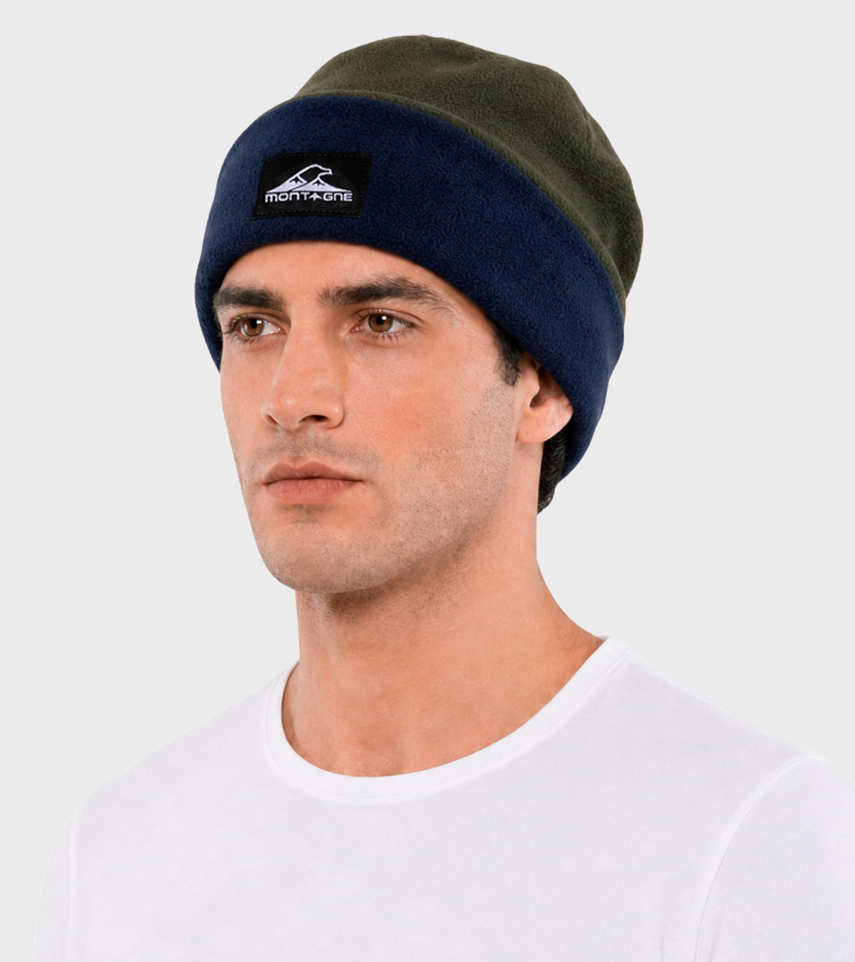 Gorro fleece reversible polar