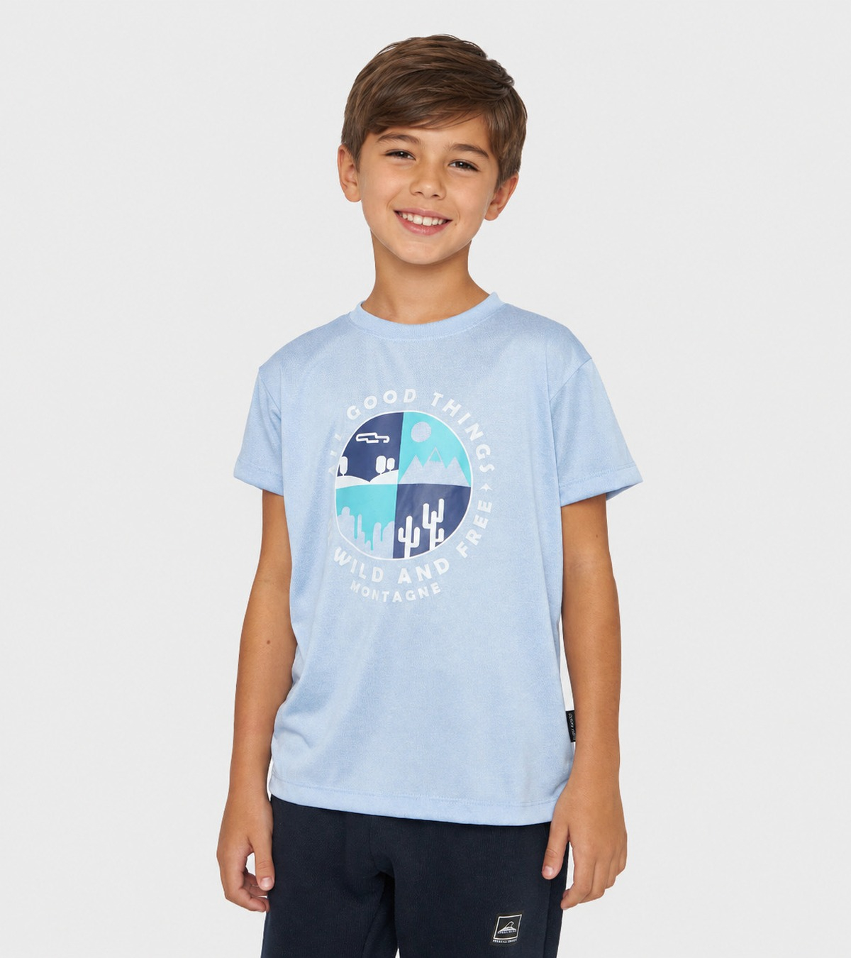 Remera de ni&ntilde;os Quadrant MC