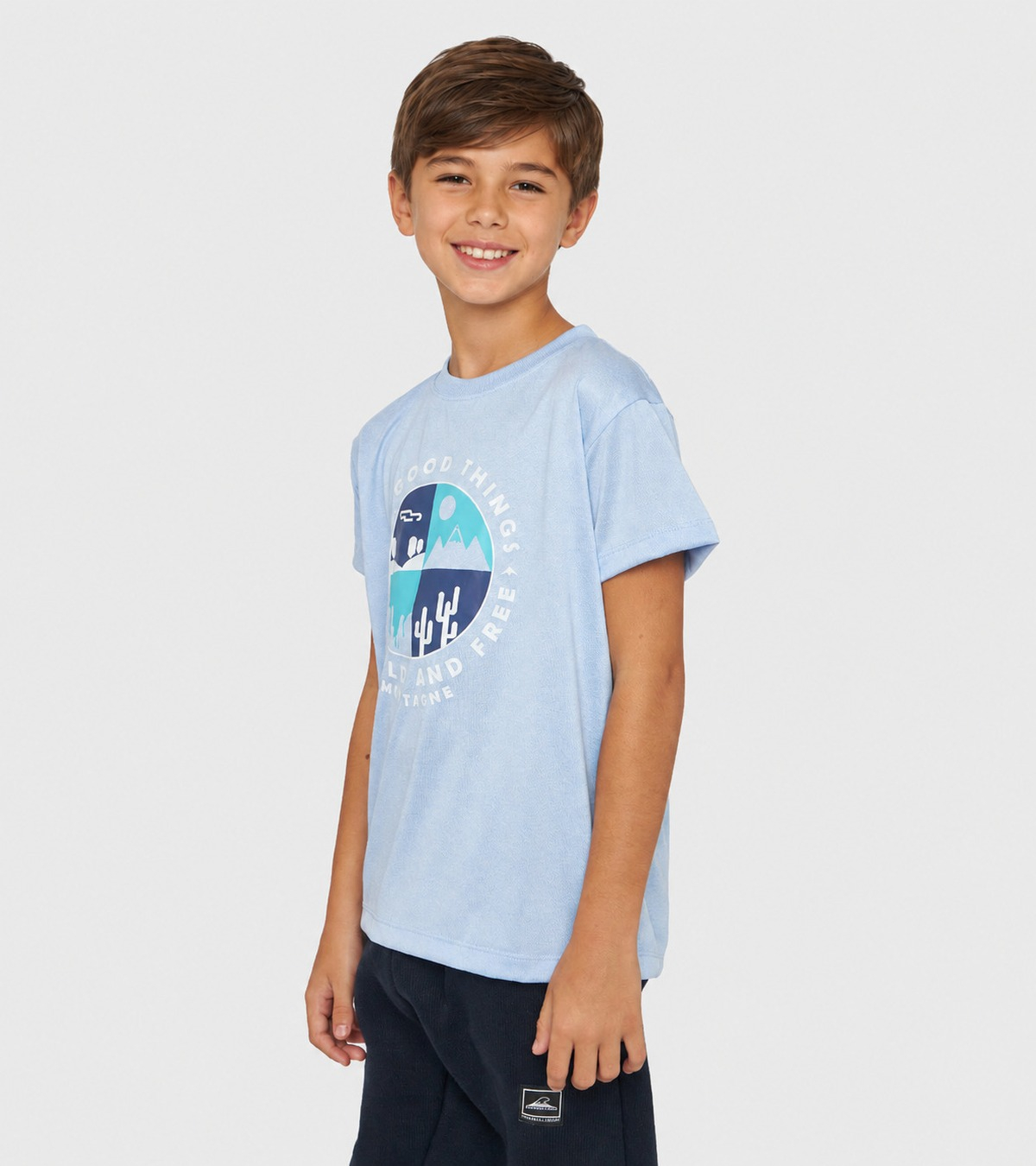 Remera de ni&ntilde;os Quadrant MC