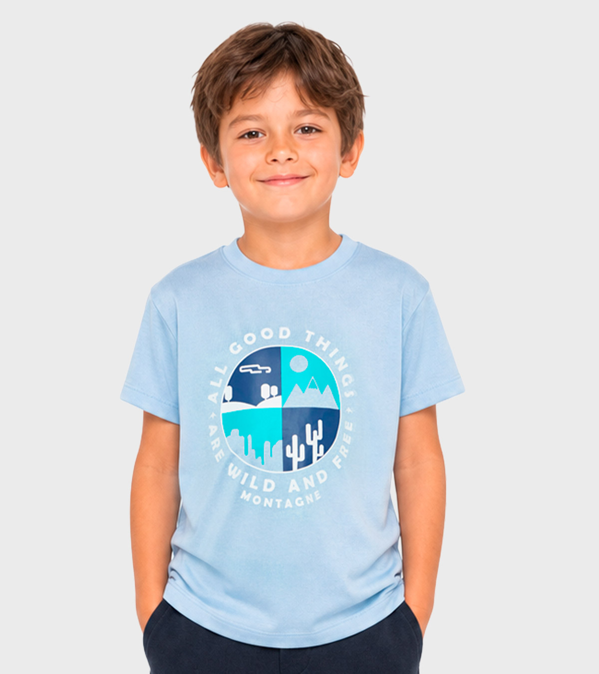 Remera de ni&ntilde;os Quadrant MC