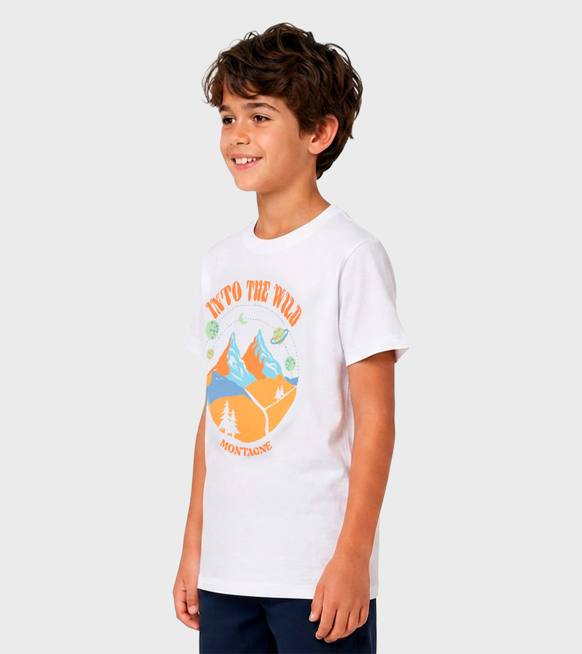 Remera de ni&ntilde;os Universe MC